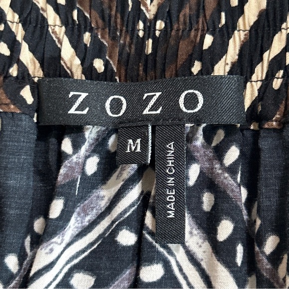 ZOZO Chevron Pattern Maxi Skirt Size Medium - Picture 7 of 10